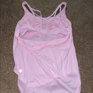 Lululemon tank top with built in bra